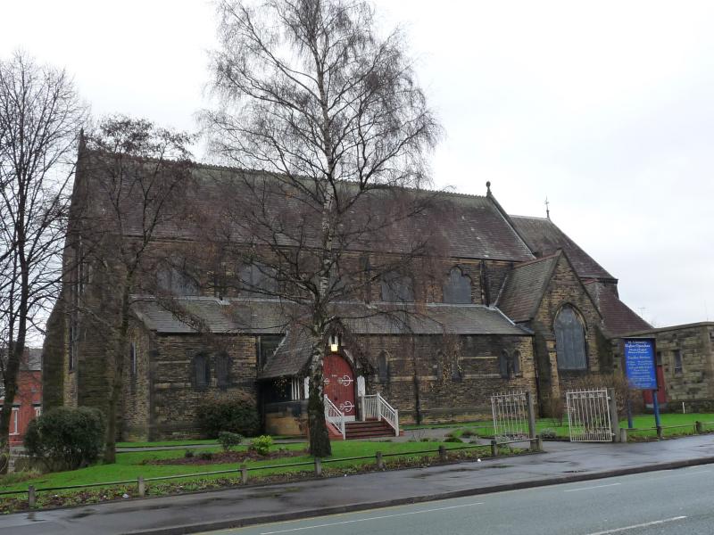 Great-Grandfather Benjamin Kenyon wedding at Greenheys St Clement Church